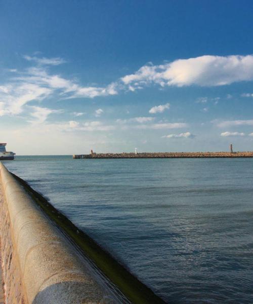 Una bellissima vista di Calais