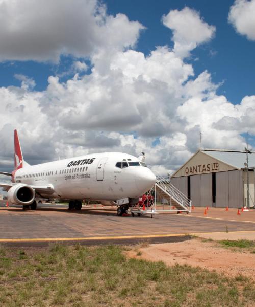 Una bonita panorámica de Longreach, una ciudad popular entre nuestros usuarios