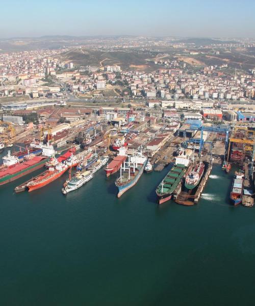 Una panoràmica bonica de Pendik