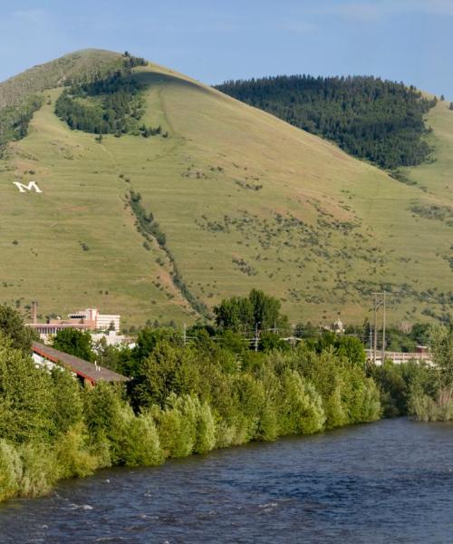 Čudovit pogled na mesto Missoula