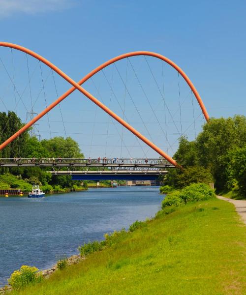 Una bonita panorámica de Gelsenkirchen