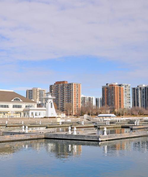 Una bellissima vista di Oakville