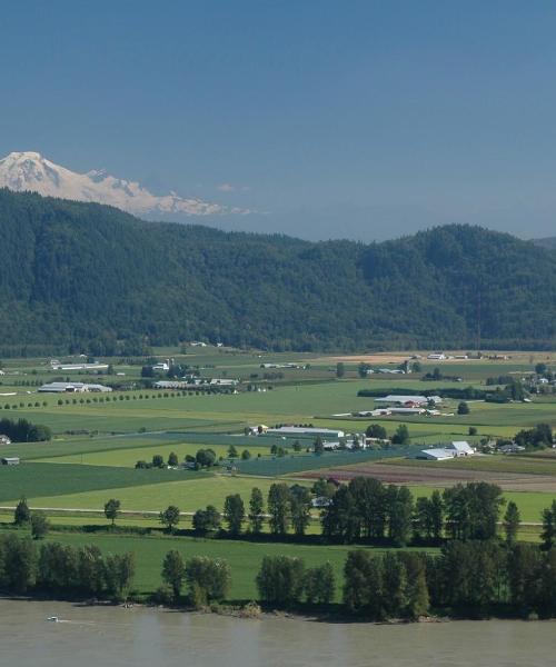 Una bonita panorámica de Abbotsford