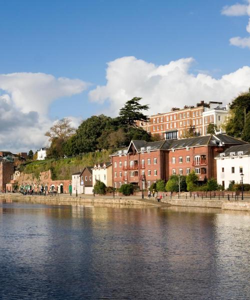 A beautiful view of Exeter – city popular among our users.