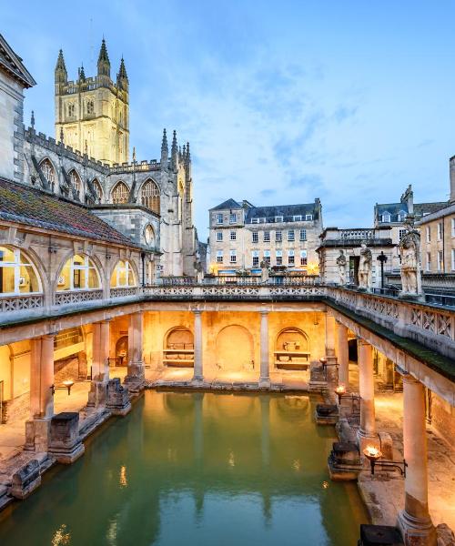 Una panoràmica bonica de Bath, una ciutat popular entre els nostres usuaris