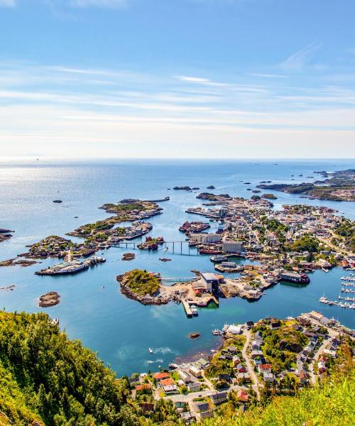 Una hermosa vista de Svolvær