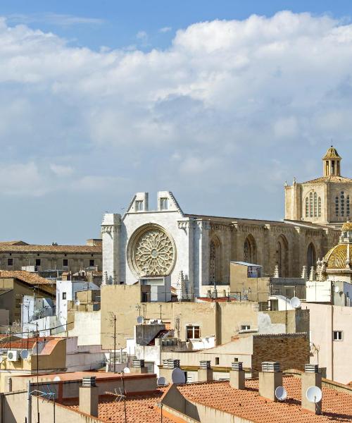 Uma bela vista de Tarragona