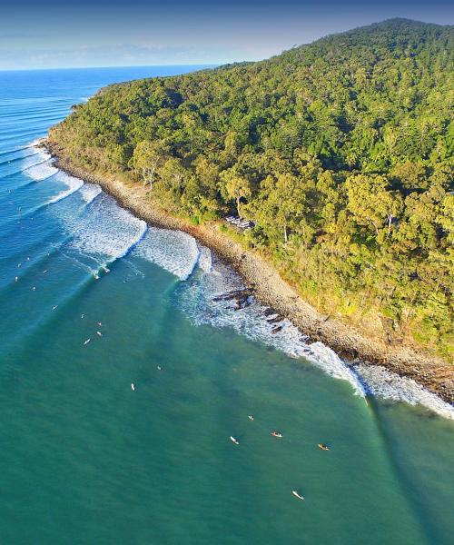 Ein schöner Blick auf Noosa Heads