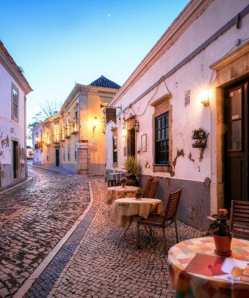 Uma bela vista de Faro – perto do Aeroporto de Faro