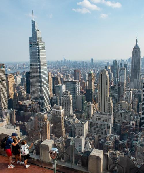 Una bellissima vista di New York