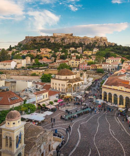 Bairro em Atenas onde nossos clientes preferem se hospedar.