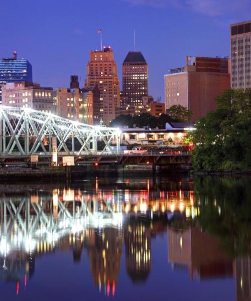 Quartier de Newark où les voyageurs préfèrent séjourner.