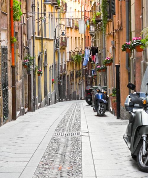 Zona onde os nossos clientes preferem hospedar-se em Cagliari.