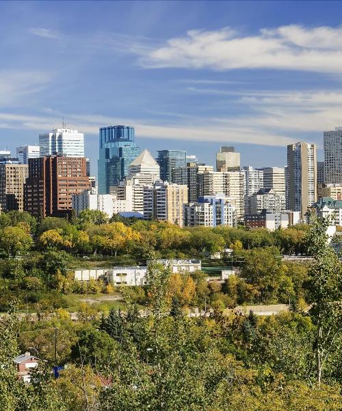 Zona di Edmonton dove i nostri clienti preferiscono soggiornare.