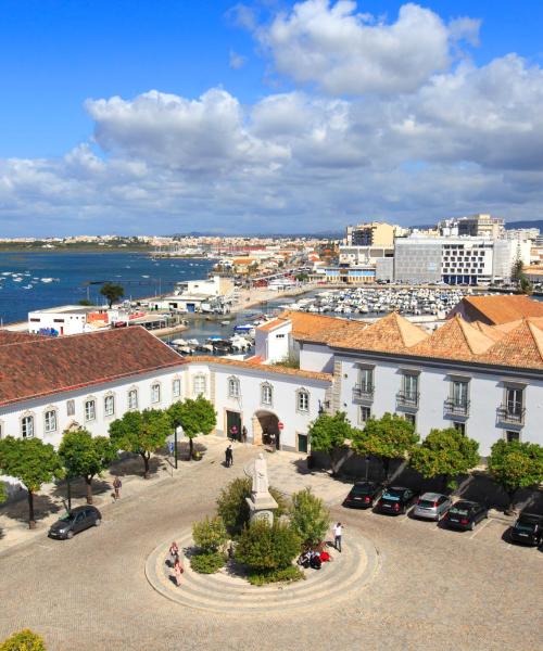 Quartier de Faro où les voyageurs préfèrent séjourner.