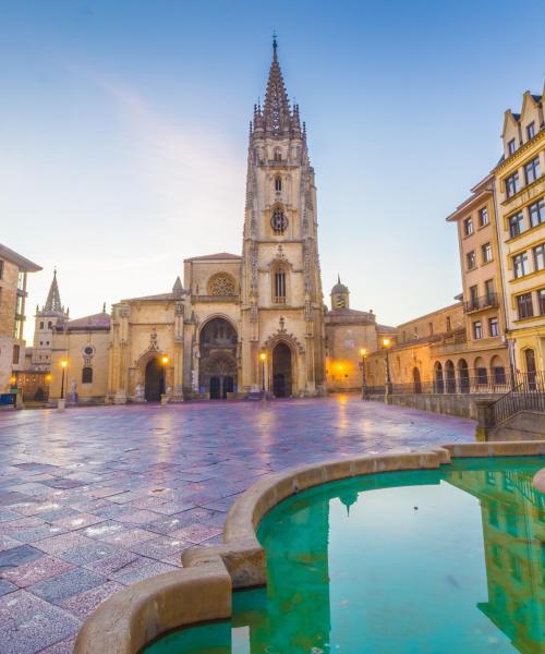 Zona onde os nossos clientes preferem hospedar-se em Oviedo.