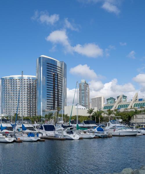 Zona onde os nossos clientes preferem hospedar-se em San Diego.