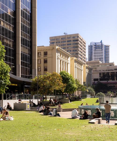 Et område af Brisbane vores kunder foretrækker at overnatte i. 