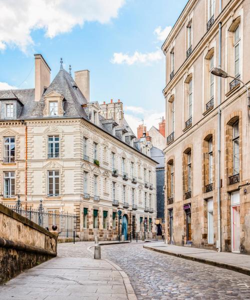 Bairro em Rennes onde nossos clientes preferem se hospedar.