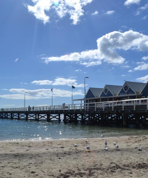 Een van de meest bezochte bezienswaardigheden in Busselton.