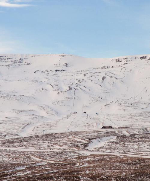 A beautiful view of Hlidarfjall.