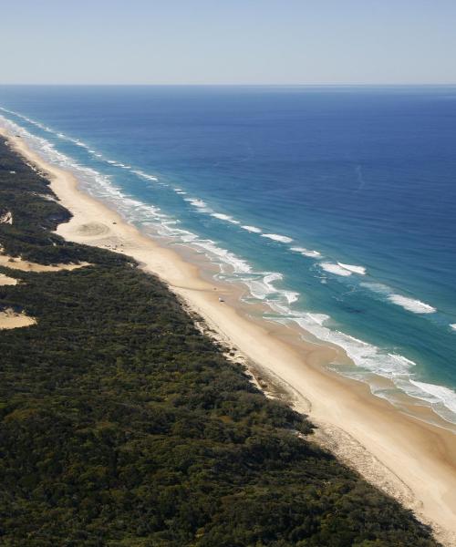 Красивый вид региона Fraser Coast