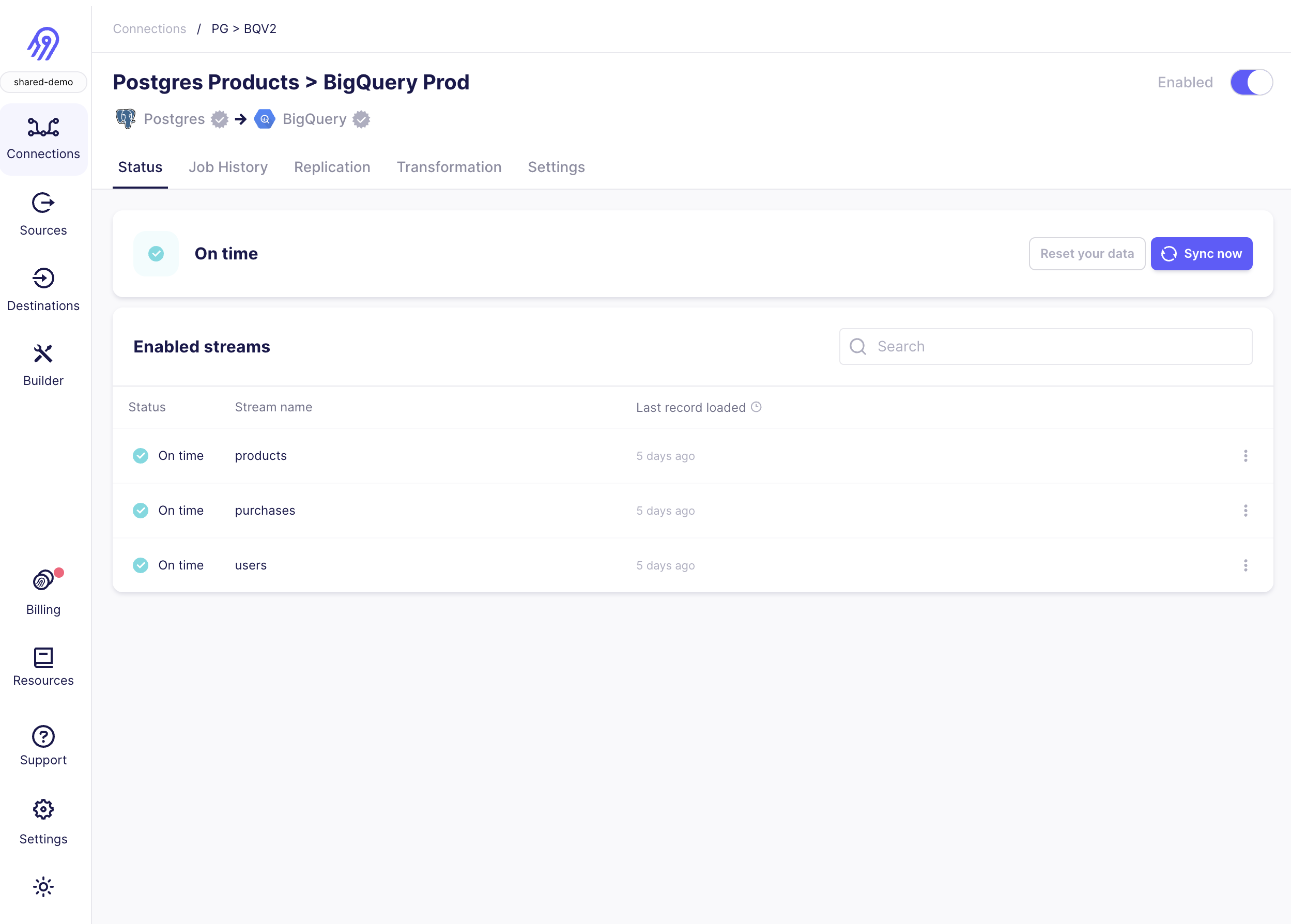 Airbyte Postgres Connection