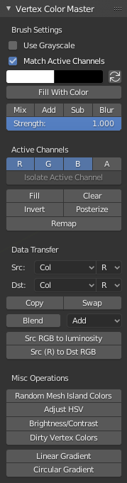 Vertex Color Master UI