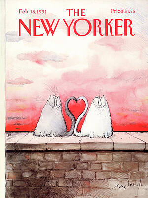 Wall Art - Painting - New Yorker February 18th, 1991 by Ronald Searle