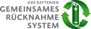 Gemeinsames Rücknahmesystem Batterien logotyp