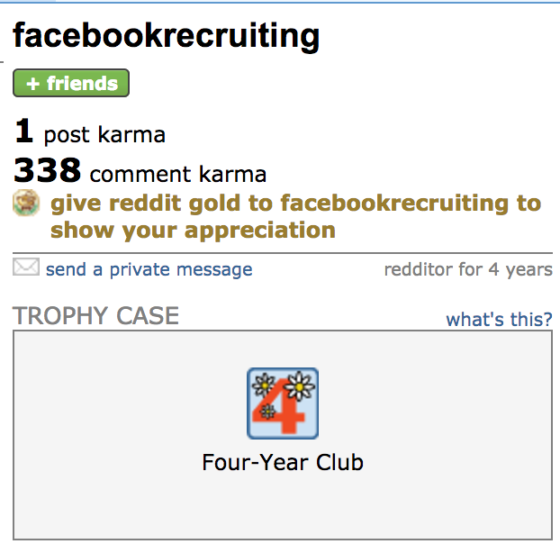 How to recruit on Reddit: Karma