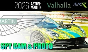 Aston Martin Valhalla AMR Makes Spy Video Debut