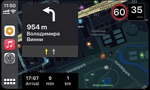 Good News for CarPlay As Google Maps Alternative Gets a Speedometer