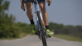 Imagen de archivo de un ciclista.