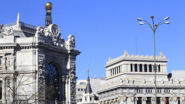 Fachada del Banco de España.