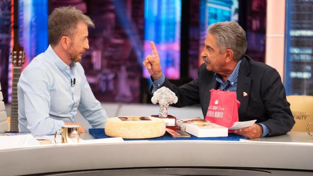 Pablo Motos recibió a Miguel Ángel Revilla este miércoles en 'El Hormiguero'.