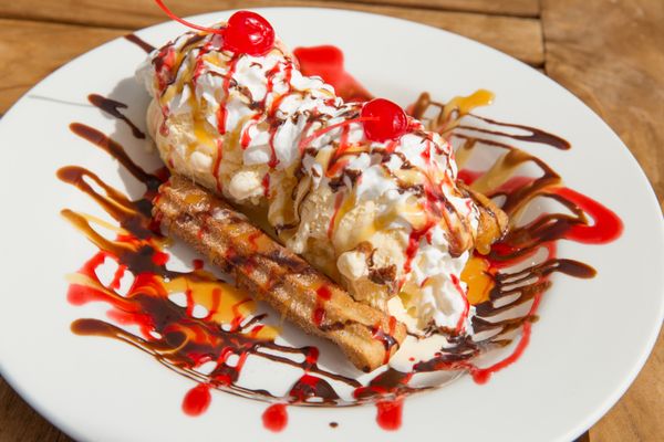 Photo of Nacho Daddy - Las Vegas, NV, US. Churro Sundae