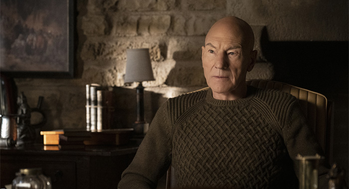 Pictured: Sir Patrick Stewart as Jean-Luc Picard of the CBS All Access series STAR TREK: PICARD. Photo Cr: Trae Patton/CBS ©2019 CBS Interactive, Inc. All Rights Reserved.