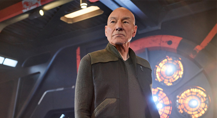 Pictured: Sir Patrick Stewart as Jean-Luc Picard of the CBS All Access series STAR TREK: PICARD. Photo Cr: James Dimmock/CBS ©2019 CBS Interactive, Inc. All Rights Reserved.