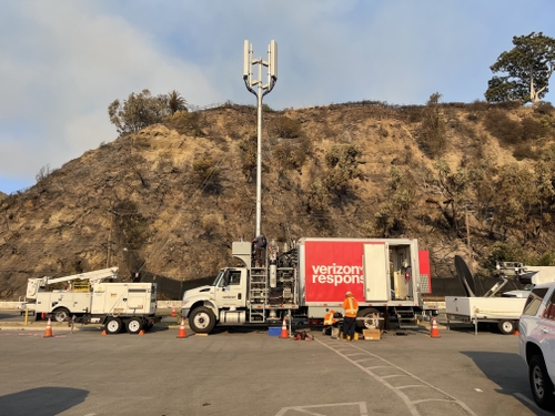 Verizon Response 3 - California Wildfires - January 2025