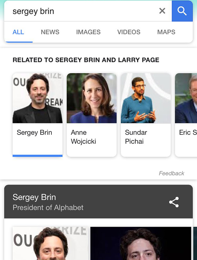 Google Related To People