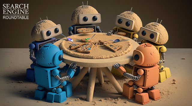Robots Round Table Matzah Meals