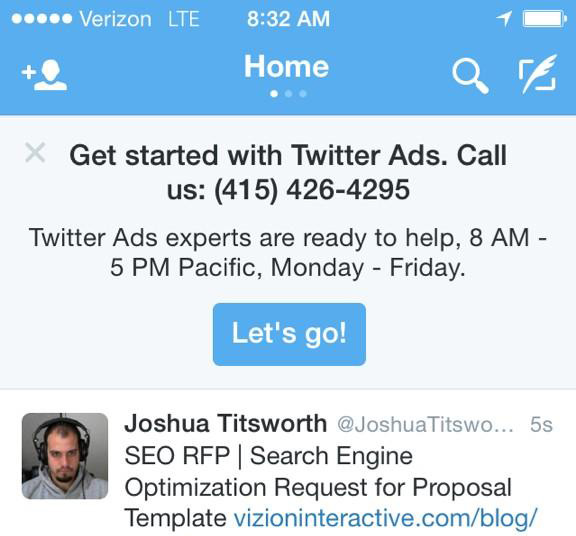 Twitter Mobile Ads