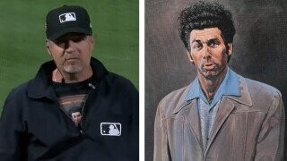 A Major League Umpire Was Secretly Wearing a Kramer Shirt During a Game