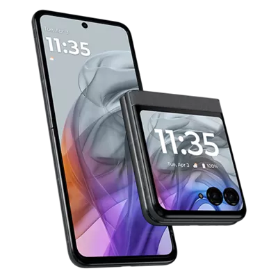 motorola razr - 2024 open front and folded