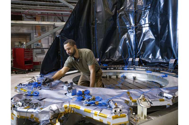 NASA tests deployment of Roman Space Telescope's 'visor'