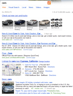 Bing Cars