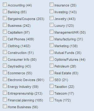 SU Paid Discovery Categories