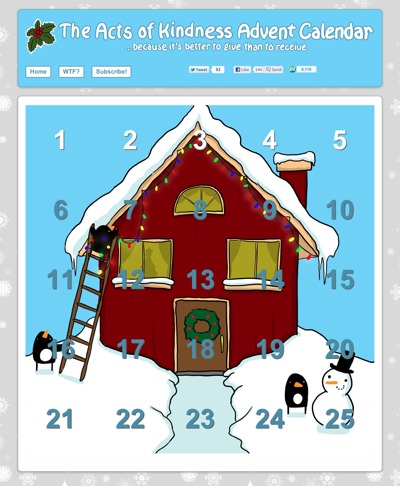 Acts of Kindness Advent Calendar