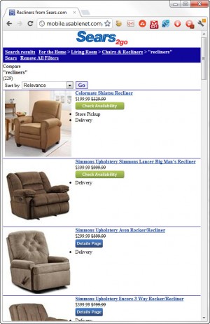 Sears Legacy Usablenet Content